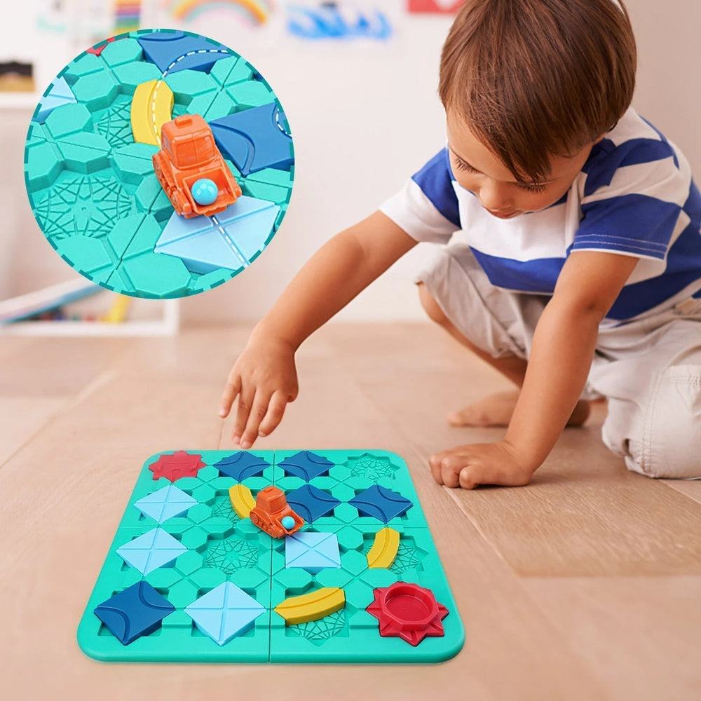 Educatief Auto Puzzelspel voor Kinderen – Stimuleert Logisch Denken & Creativiteit – Vanaf 3 Jaar More For Mini