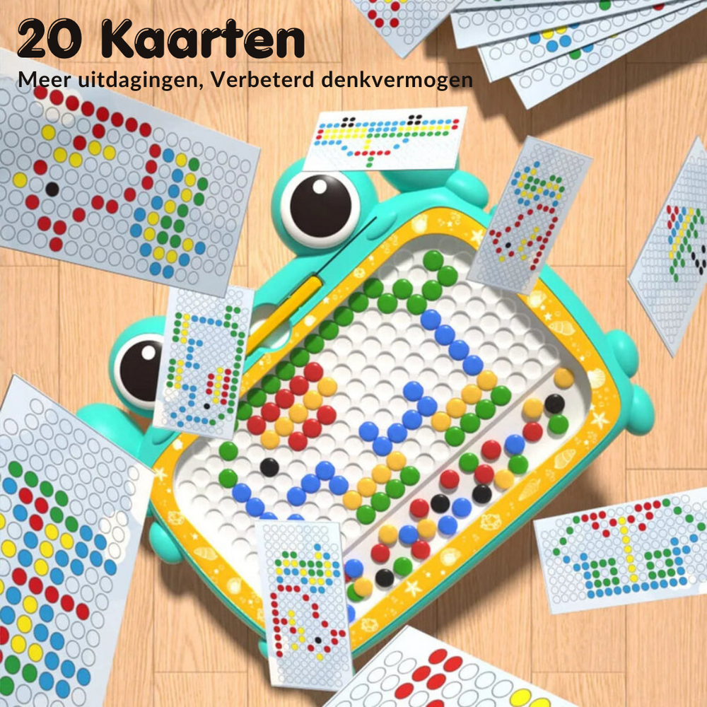 EduPlay Crabby Magneto Magneettablet – Rommelvrij Creatief Spelen & Leren voor Kinderen More For Mini