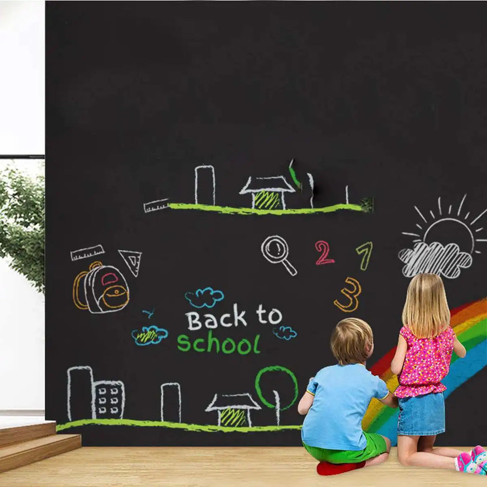 Magnetisk skrivtavla för barn 45x100 cm – självhäftande och borttagbar Lilla Lycka