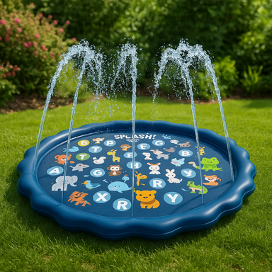 SplashFun Vattenmatta – Säker & Hållbar Vattenlek för Barn | Snabb Anslutning More For Mini