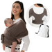 Ergonomische Baby Draagdoek – Comfortabel, Ademend & Veilig vanaf 0 maanden More For Mini