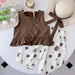 SunnyBud Zomer Set – Ademend Katoen voor Koele, Comfortabele Kids Maat 2-8 Jaar More For Mini