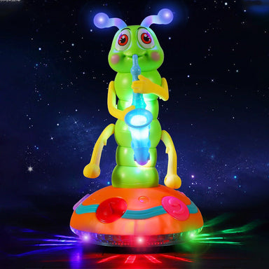 GroovyBug Dansende Saxofoon Rups – Muzikaal Speelgoed voor Kinderen vanaf 3 Jaar | Verbeter Motoriek en Coördinatie More For Mini