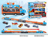 DinoRace Explorer – Speelgoedtruck met Uitschuifbare Racebaan en Mini-Auto's voor Kinderen 3+ More For Mini