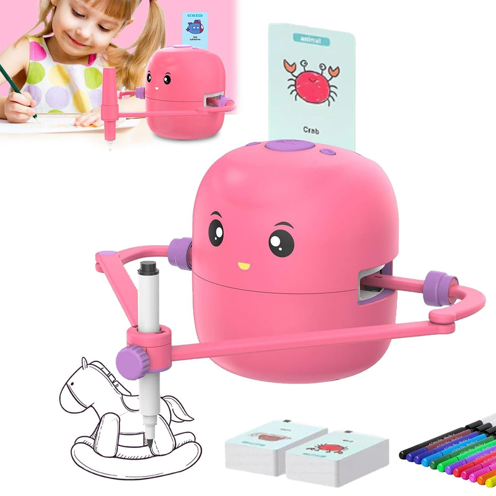 Drawino Interaktiv Ritrobot – Lär dig Rita för Barn | Pedagogisk & Kreativ Leksak More For Mini