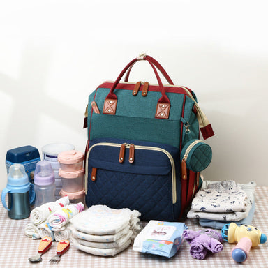 2-in-1 Luiertas met Uitklapbaar Babybed – Ideaal voor Onderweg & Reizen | TravelNest More For Mini