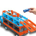 DinoRace Explorer – Speelgoedtruck met Uitschuifbare Racebaan en Mini-Auto's voor Kinderen 3+ More For Mini