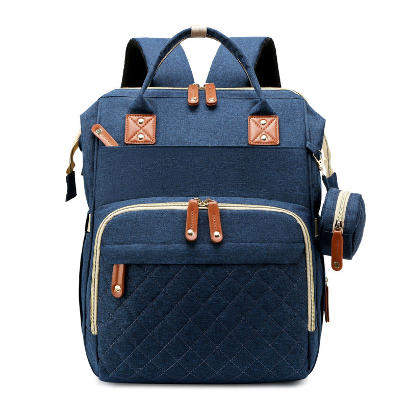 2-in-1 Luiertas met Uitklapbaar Babybed – Ideaal voor Onderweg & Reizen | TravelNest More For Mini