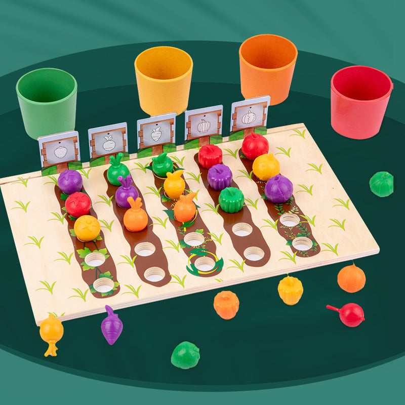 FarmCount™ – Pedagogiskt Montessori Räkne- och Färgspel för Barn | Lär dig Färger och Siffror på ett Lekfullt Sätt More For Mini