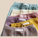 Leggings med Ribb – Flickor, Beige/Brun/Blå/Rosa/Gul, Bomull, Storlek 0–2 år More For Mini