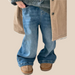 Flare Jeans – Urban Sprout Flickor, Blå, Bomull, Denim, 1–8 år More For Mini