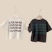 Oversized T-shirt – CozyLove Unisex, Grå/Beige, Bomull, Storlek 0–8 år More For Mini
