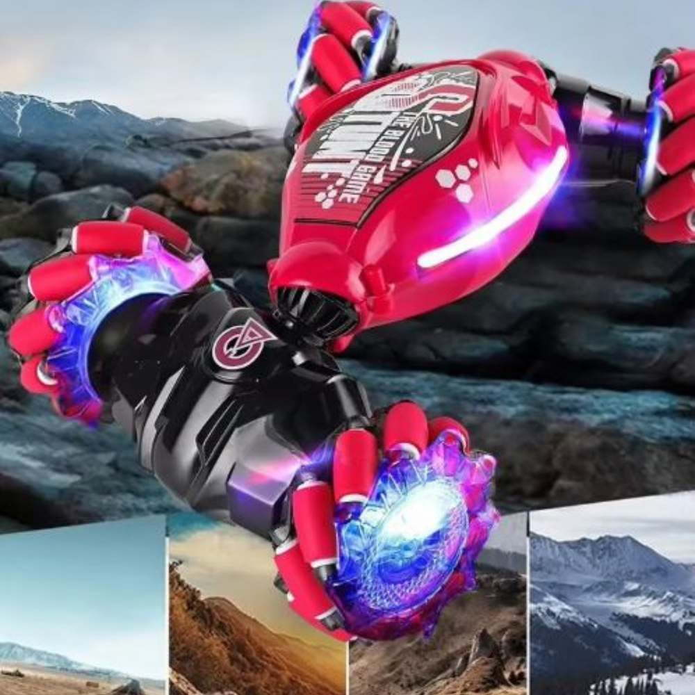 Stuntauto met Handbesturing – 360° Flips & 4WD | Voor Jongens 6-14 Jaar – GravityRider X16 More For Mini