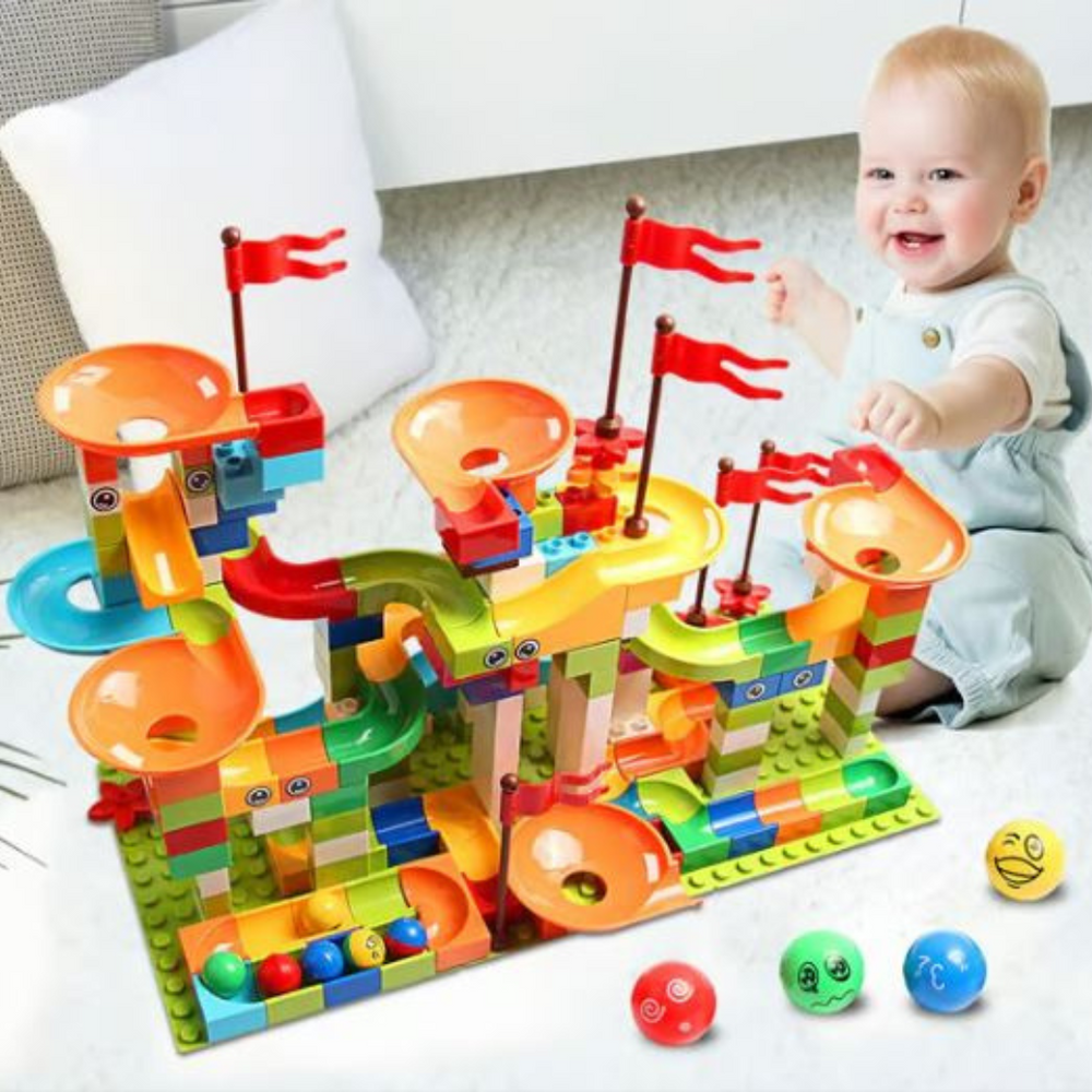 Creative Marbles Kulbana Byggset – Pedagogisk Leksak för Barn från 3 år More For Mini