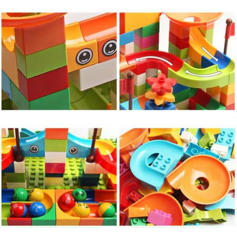 Creative Marbles Kulbana Byggset – Pedagogisk Leksak för Barn från 3 år More For Mini