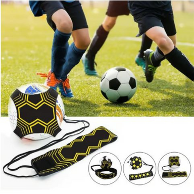 FlexiKick Solo Träningsrem – Förbättra Dina Fotbollsfärdigheter Solo | Hållbar & Mångsidig More For Mini