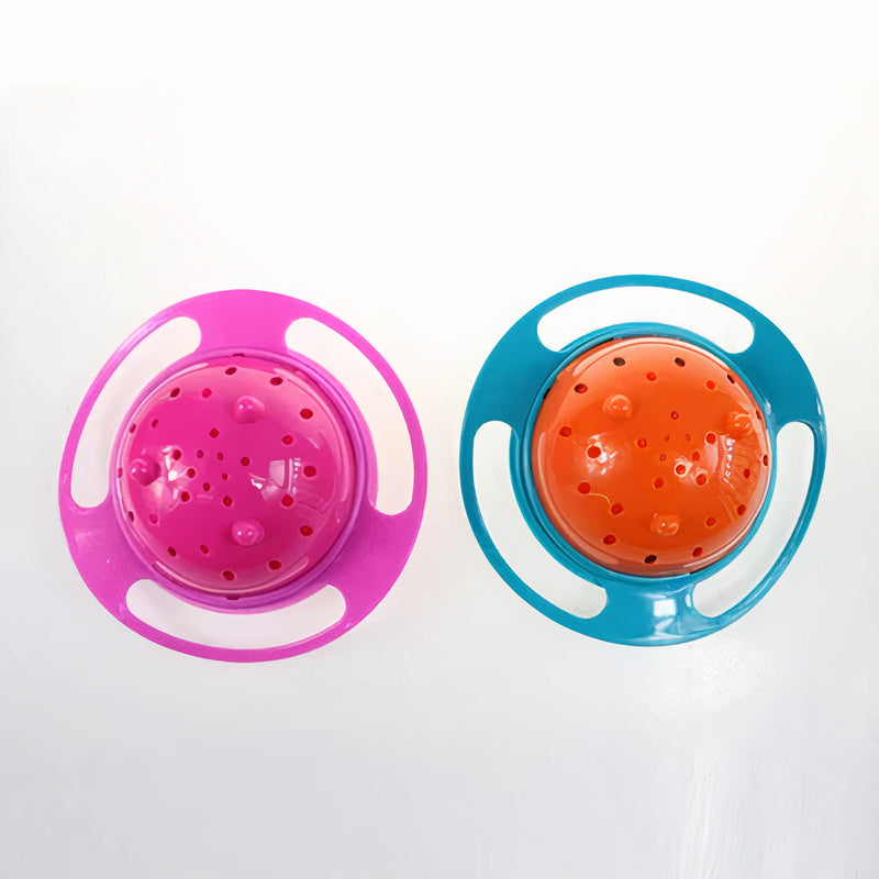 Anti-Mors Snackkom voor Baby's – 360° Draaibare Kom BPA-vrij | TinyTurn™ More For Mini