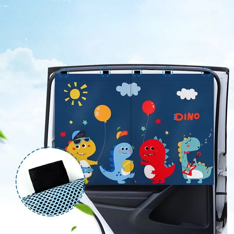 Baby Auto Zonnescherm UV Bescherming – Magnetisch & Universeel Voor Alle Auto’s – Veilig & Koel Reizen Met Kinderen More For Mini