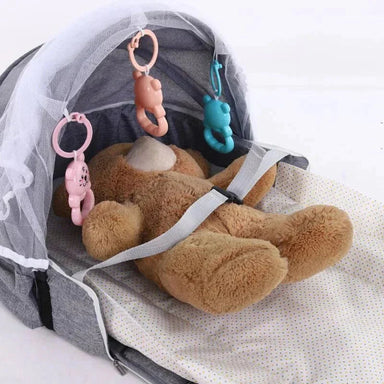 LittleNest Opvouwbaar Baby Reisbed – Lichtgewicht, Met Muskietennet & Zonnescherm More For Mini