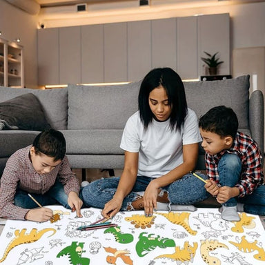 Herbruikbare Tekenrol voor Kinderen – 3 Meter Tekentape voor Muur & Tafel | Creatief Speelgoed Zonder Lijmresten More For Mini