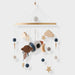 Rustgevende Houten Babymobiel Zonder Batterij – Natuurlijke Materialen & Zachte Kleuren | LittleNest SkyWhirl More For Mini