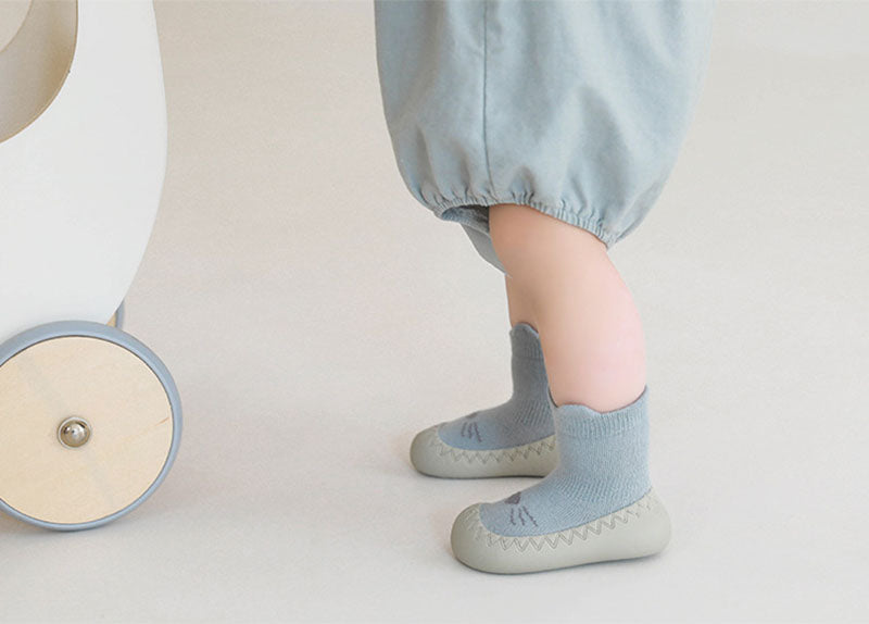 Första Steg Babyskor – Little Paws Unisex, Halksäker Sula, Rosa/Blå/Beige/Brun, Storlek 0–3 År More For Mini