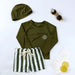 UV Simset Barn med Hatt – Solskydd 3-delar | 9M-7 år More For Mini