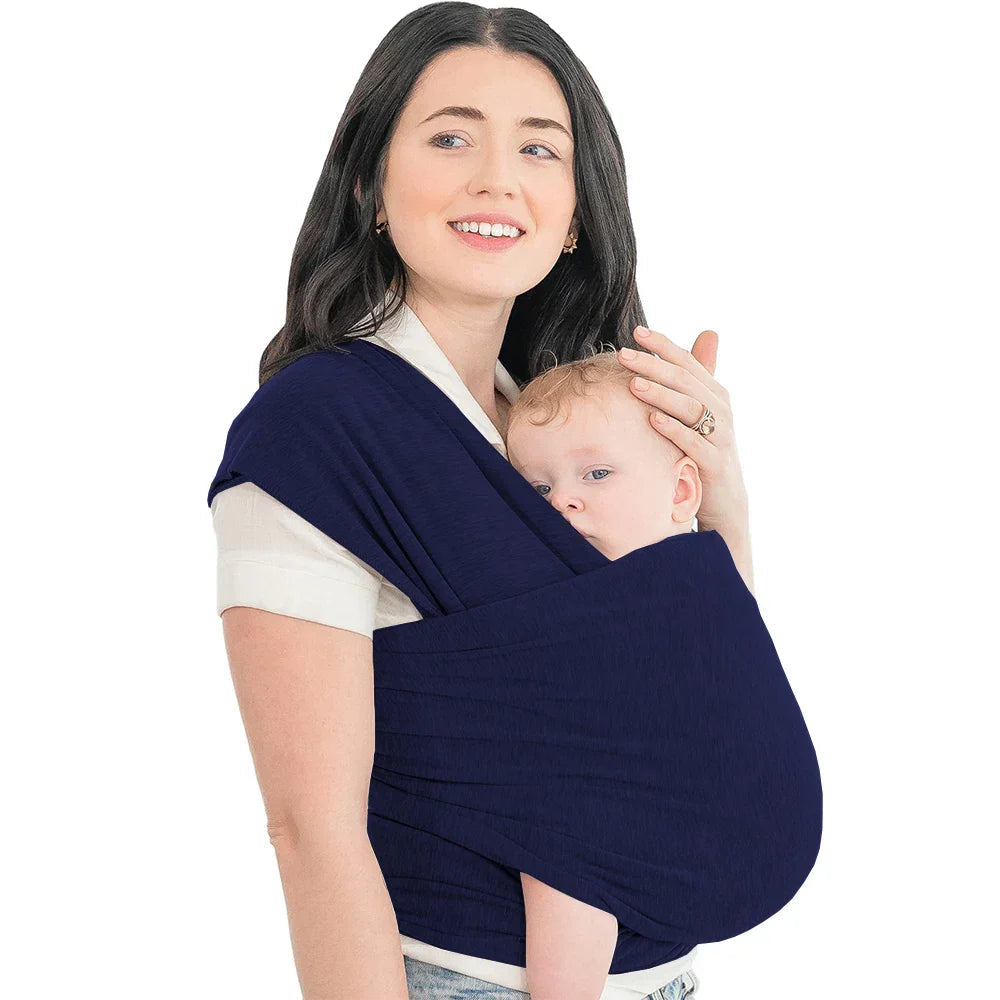 ComfortCarry Baby Draagdoek – Ergonomische Draagdoek met Rugondersteuning en Flexibele Draagposities More For Mini
