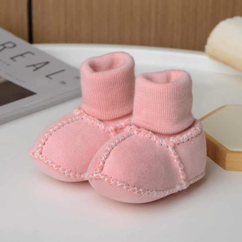 Babytossor – CuddleToes Unisex, Brun/Grå/Beige/Rosa/Röd/Blå, Mocka, Storlek 0–12 Månader More For Mini
