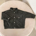 Jeansjacka med leopardmönster – Wild & Free Unisex, Brun/Grå, Bomull, Denim, Storlek 0–2 år More For Mini