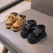 Schoen met wol - Lisi Unisex, Zwart/Bruin, Leer, Maat 16-20-More For Mini