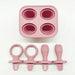 5-delars Baby Bitring Set – BPA-fri Silikon med Handring Lilla Lycka