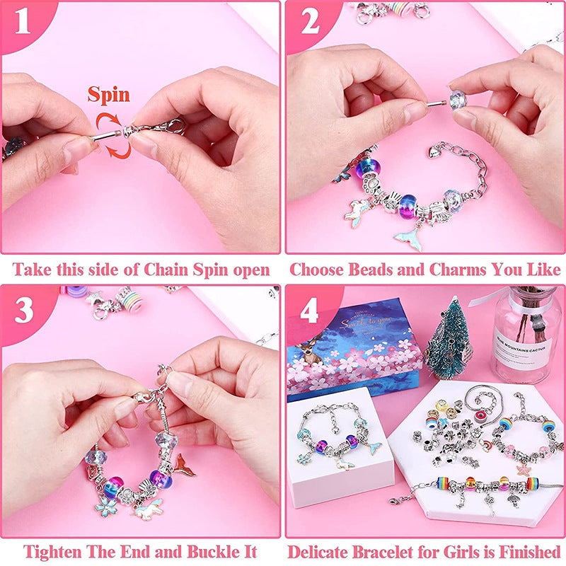 DIY Armband Kreationsset för Barn – Pärlor & Berlockkit More For Mini
