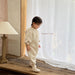 Babydräkt med Huvud – Moussy Jumpsuit i Bomullsblandning (0–3 år) – Unisex, Mjuk & Lätt att Ta På More For Mini