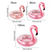 Flamingo Simring Glitter – Uppblåsbar Pool Float | Strand & Pool More For Mini