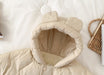 Jumpsuit/Overall - Beren Baby, Beige, Polyester, Maat 0-2 jaar-More For Mini