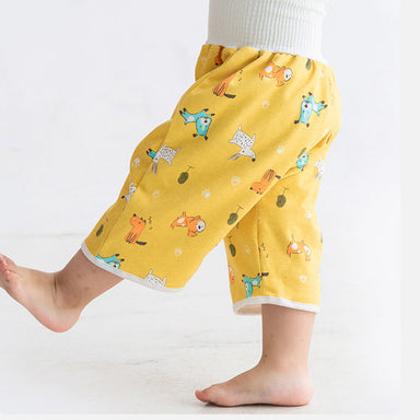 Broek voor Zindelijkheidstraining - Oefenbroek Baby, Geel/Roze/Blauw, Katoen, 0-6 Jaar-More For Mini