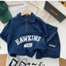 Denimset med shorts och skjorta – Hawkin Småbarn, Förskolebarn, Barn, Blå, Bomull, Storlek 1–7 år More For Mini