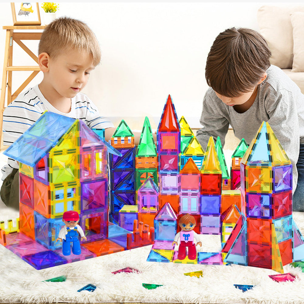 Magnetiska Byggblock - MagnaBrix Creatix, DIY, Pedagogisk Leksak, 1+ år More For Mini