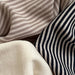 Polo met Strepen - Kabu Unisex, Zwart/Bruin/Wit, Katoen, Maat 0-6 Jaar-More For Mini