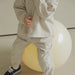 Träningsdräkt – UrbanComfy Unisex, Grå/Beige, Bomull, Storlek 0–6 år More For Mini