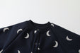 Byxdress/overall med manar – MoonDreamer Baby, unisex, svart, bomull, storlek 0–2 år More For Mini
