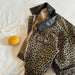 NAROO Leopard Barnjacka – Jacka med leopardmönster Unisex Bomull (0–8 år) More For Mini