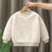 Pluche Trui - Doma Meisjes, Roze/Groen/Blauw/Wit, Katoen, Maat 1-7 Jaar-More For Mini
