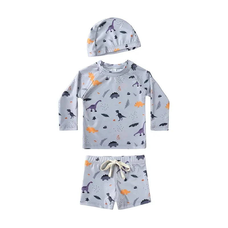 UV Simset Barn med Hatt – Solskydd 3-delar | 9M-7 år More For Mini