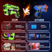 LaserBlaze Speelset 4-Persoons – Draadloos Laser Tag Spel met Pistolen & Body Gear | Laser Game voor Kinderen 6+ | Infrarood Speelgoed Pistolen Oplaadbaar More For Mini
