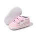 TinySteps Checker Babysneakers 0–1,5 år – Första Skor Halkfria | Kardborreband | Rutig Canvas More For Mini