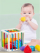 Sensorisk formkub – KibiTots Baby, Montessori, BPA-fri, från 6 månader More For Mini