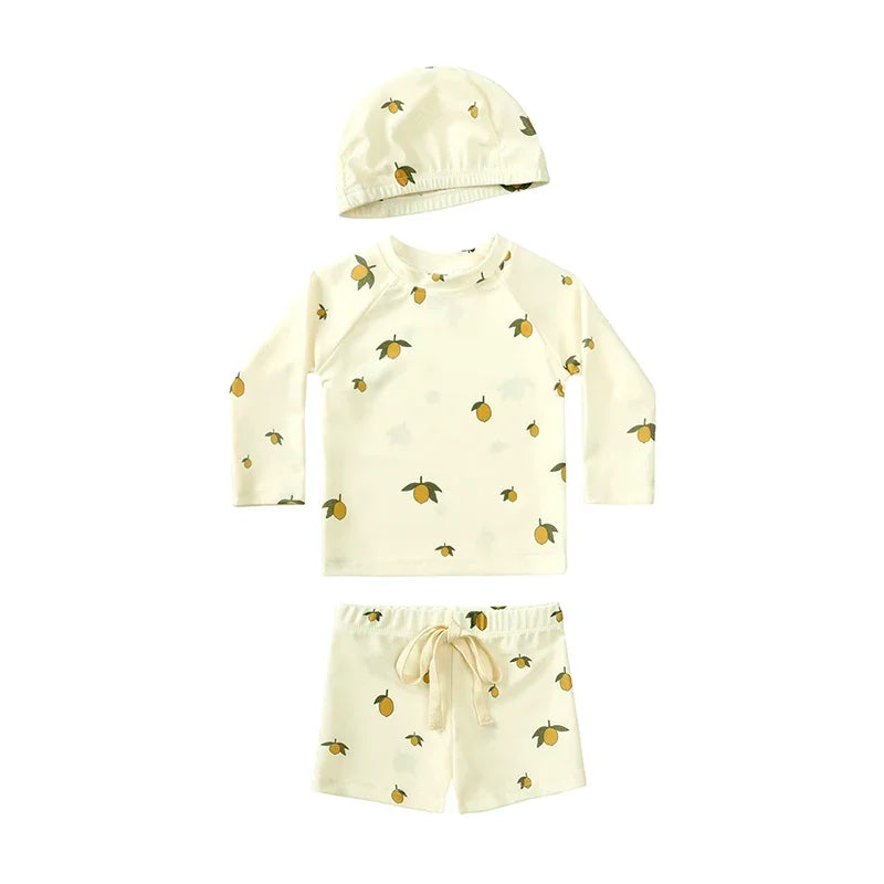 UV Simset Barn med Hatt – Solskydd 3-delar | 9M-7 år More For Mini