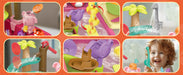 AquaFun PlayPark Vattenlekbord – Lärorik Vattenleksak med Fontän, Rutschkana & Djur | För Inne- & Utelek | För Barn 2–6 År More For Mini